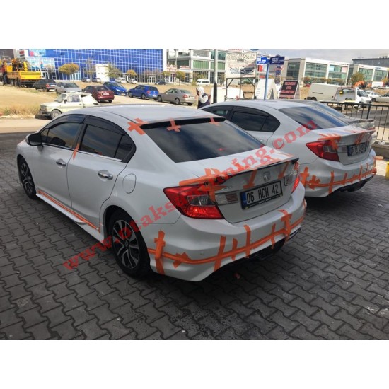 Honda Civic Fb7 custom arka tampon eki - OTAKSAN TUNİNG Honda Civic Fb7 custom arka tampon eki - OTAKSAN TUNİNG