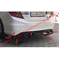 Honda Civic fb7 voltex Difüzör - OTAKSAN TUNİNG