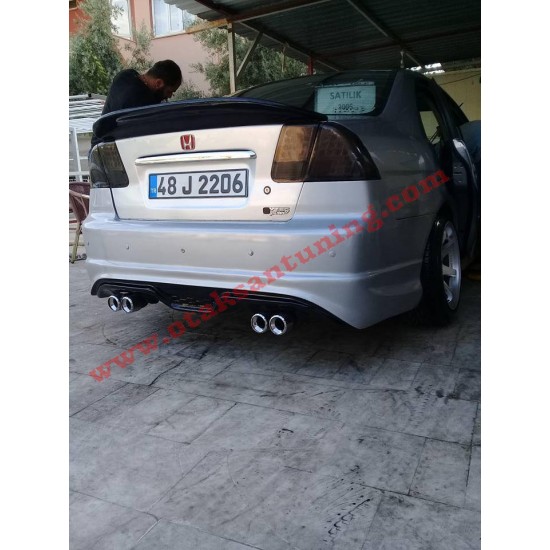 Honda Civic Vtec2 Custom Arka Tampon Eki - OTAKSAN TUNİNG