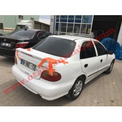 Hyundai Accent Yumurta kasa ışıklı bagaj spoyleri - OTAKSAN TUNİNG