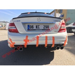 Mercedes c180 Amg difüzör (makyajsız kasa) - PARLAK SİYAH Mercedes c180 Amg difüzör (makyajsız kasa) - PARLAK SİYAH
