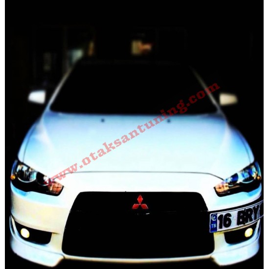 Mitsubishi lancer ön tampon flapları Mitsubishi lancer ön tampon flapları