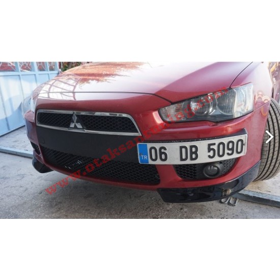 Mitsubishi lancer ön tampon flapları Mitsubishi lancer ön tampon flapları