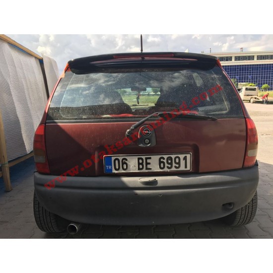 opel corsa b ışıklı spoyler