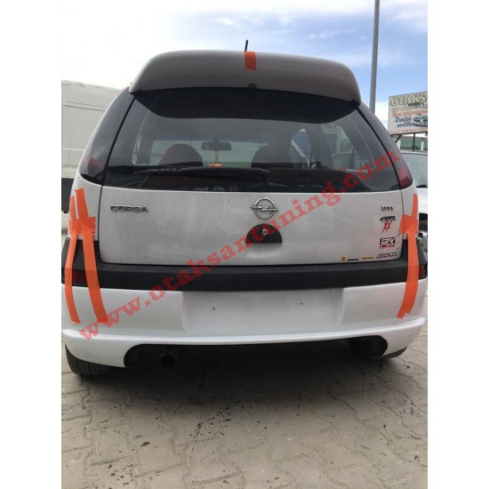 Opel Corsa C arka tampon eki 