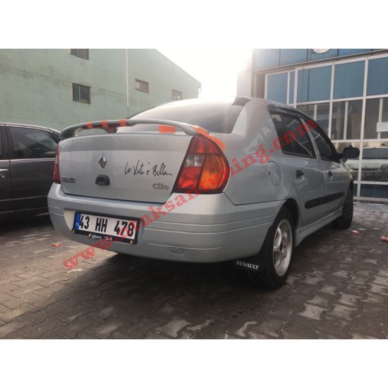 renault clio 2 sedan bagaj üstü spoyler