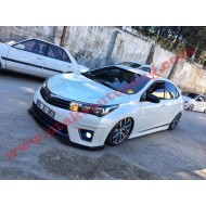 toyota corolla ön lip (2013-2015)  - ÇİFT KAT FİBERGLASS