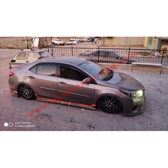 toyota corolla marşpiyel takımı (2013-2018) OTAKSAN TUNİNG
