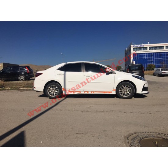 toyota corolla marşpiyel takımı (2013-2018) OTAKSAN TUNİNG