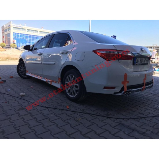 toyota corolla marşpiyel takımı (2013-2018) OTAKSAN TUNİNG