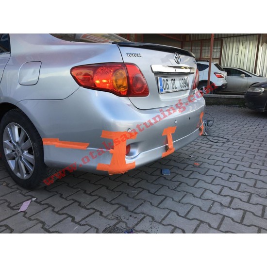 toyota corolla 2008-2010 arka tampon eki