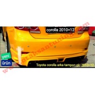 toyota corolla arka tampon eki - (2010-2012)