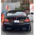 Bmw E60 kare plakalık - PLASTİK - PARLAK SİYAH