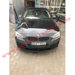 Bmw f30 m performance ön tampon eki - plastik - parlak siyah