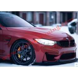 Bmw f30 (f80) ön lip - ABS PLASTİK - PİANO BLACK