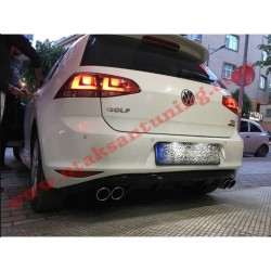 VW GOLF 7 STYLE DİFÜZÖR  - PLASTİK - PARLAK SİYAH