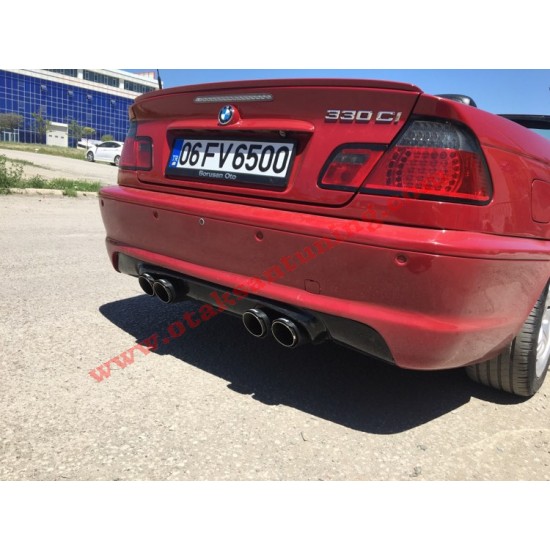 bmw e46 m difüzör plastik