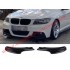 BMW E90 LCİ M TAMPON FLAPLARI - PLASTİK - PARLAK SİYAH