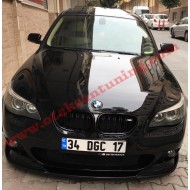 Bmw E60 M Ön tampon Eki - PLASTİK - PARLAK SİYAH
