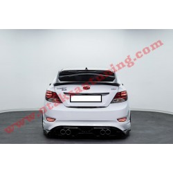 HYUNDAİ ACCENT BLUE ARKA TAMPON EKİ - OTAKSAN TUNİNG