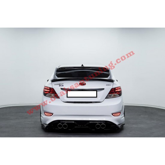 hyundai accent blue arka tampon eki