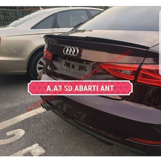audi a3 sedan yarasa spoiler