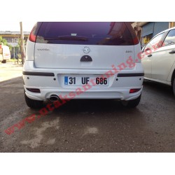 OPEL CORSA C ARKA TAMPON EKİ - MAKYAJLI KASA - BOYALI FİYAT