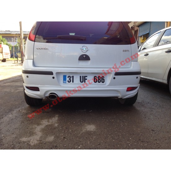 opel corsa c arka tampon eki 