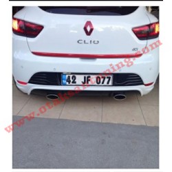 RENAULT CLİO 4 ARKA TAMPON EKİ - BOYALI RENAULT CLİO 4 ARKA TAMPON EKİ - BOYALI