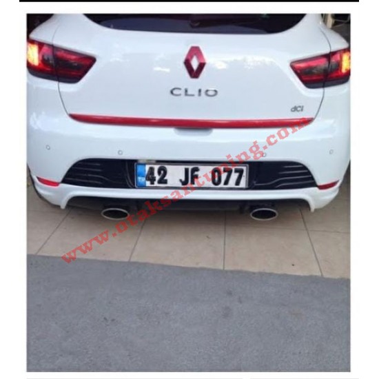 renault clio 4 arka tampon eki 