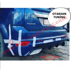 ford focus 2.5 hb rs arka tampon eki